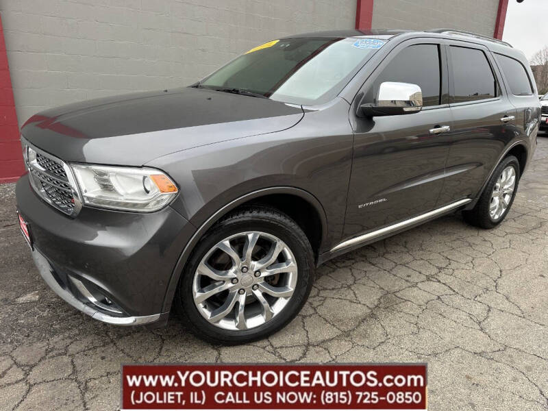 2018 Dodge Durango for sale at Your Choice Autos - Joliet in Joliet IL