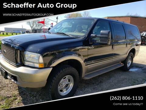 2004 Ford Excursion for sale at Schaeffer Auto Group in Walworth WI