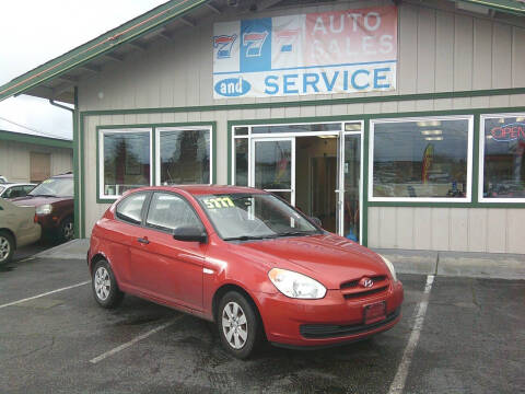 2008 Hyundai Accent for sale at 777 Auto Sales and Service in Tacoma WA