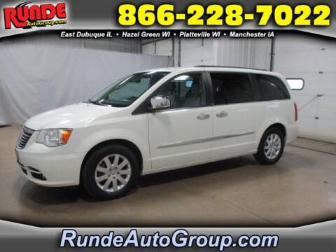 2012 Chrysler Town and Country for sale at Runde PreDriven in Hazel Green WI