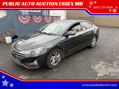 2020 Hyundai Elantra for sale at PUBLIC AUTO AUCTION ESSEX MD in Essex MD
