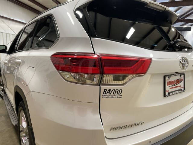 2019 Toyota Highlander Limited Platinum