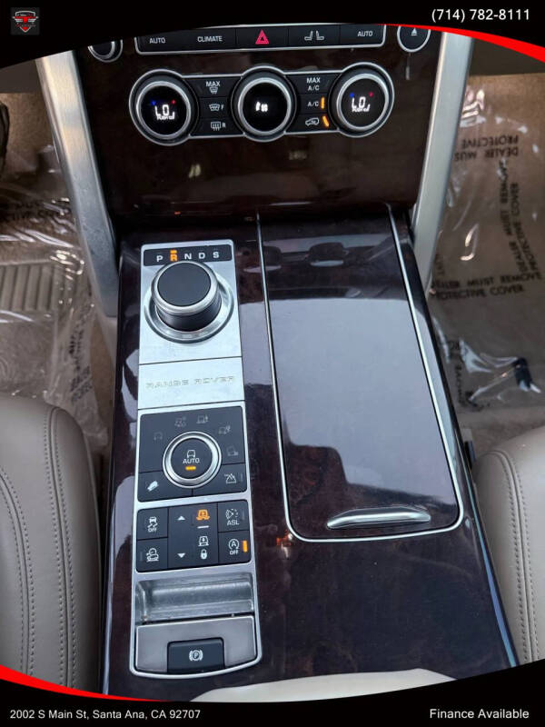 2016 Land Rover Range Rover Supercharged LWB