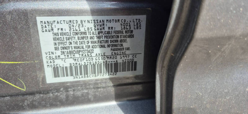 2023 Nissan Sentra SV