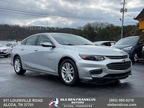 2016 Chevrolet Malibu for sale at Ole Ben Franklin Motors KNOXVILLE - Alcoa in Alcoa TN