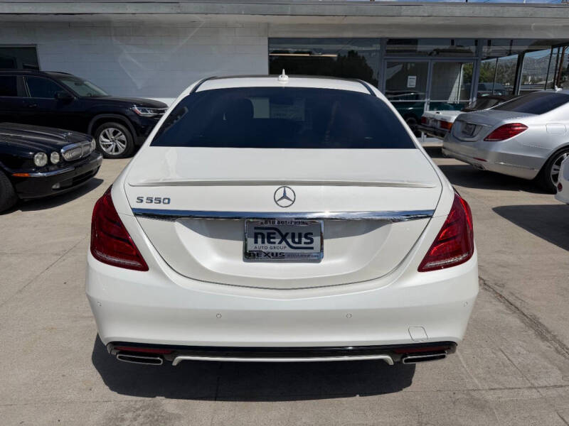 2015 Mercedes-Benz S-Class S 550