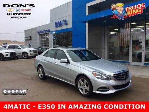 2014 Mercedes-Benz E-Class for sale at DON'S CHEVY, BUICK-GMC & CADILLAC in Wauseon OH
