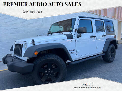 2015 Jeep Wrangler Unlimited for sale at Premier Audio Auto Sales in Richmond VA