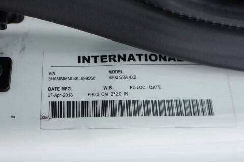 2019 International DuraStar 4300
