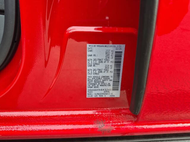 2026 Nissan Frontier PRO-4X