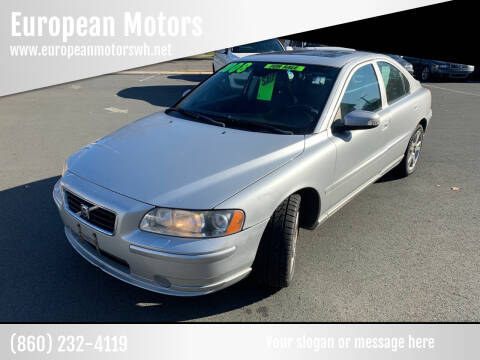 2008 Volvo S60 for sale at European Motors in West Hartford CT