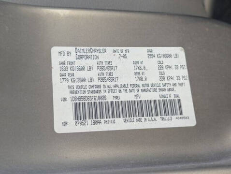 2005 Dodge Durango Limited