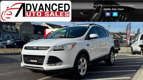 2014 Ford Escape for sale at Advanced Auto Sales in Dracut MA