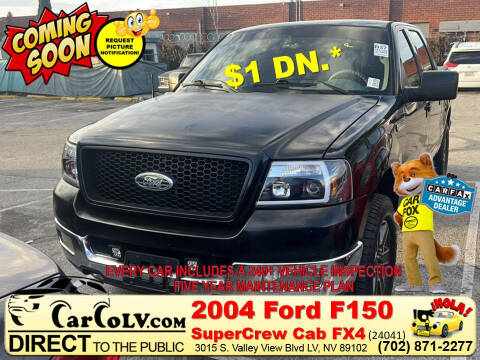 2004 Ford F-150 for sale at The Car Company in Las Vegas NV