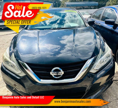 2016 Nissan Altima for sale at Benjamin Auto Sales and Detail LLC in Holly Hill SC