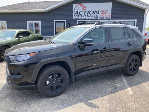 2021 Toyota RAV4 for sale at Action Motor Sales in Gaylord MI