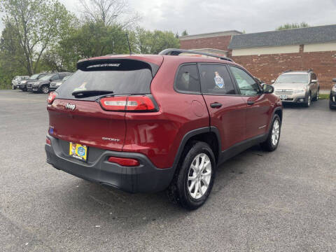 2016 Jeep Cherokee Sport
