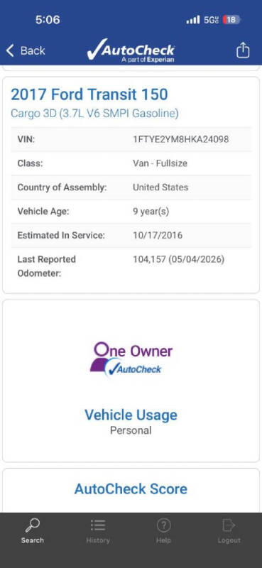 2017 Ford Transit 150