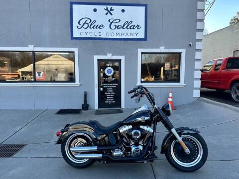 2013 Harley-Davidson Fat Boy Lo FLSTFB for sale at Blue Collar Cycle Company in Salisbury NC