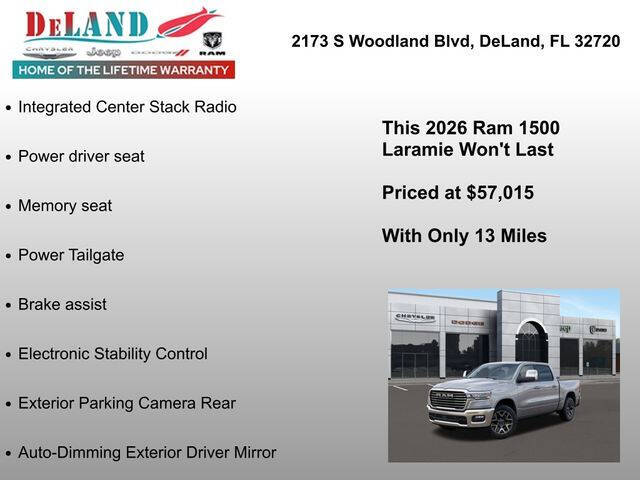 2026 RAM 1500 Laramie