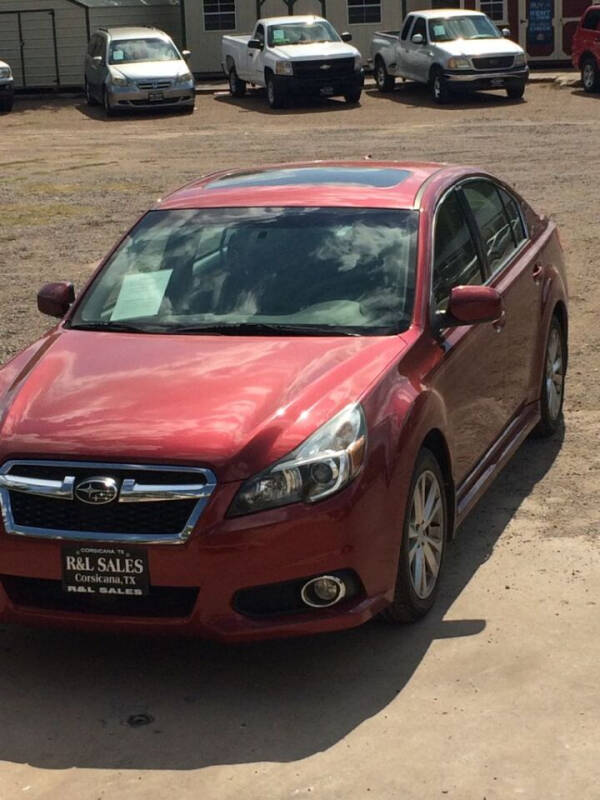2014 Subaru Legacy for sale at R and L Sales of Corsicana in Corsicana TX