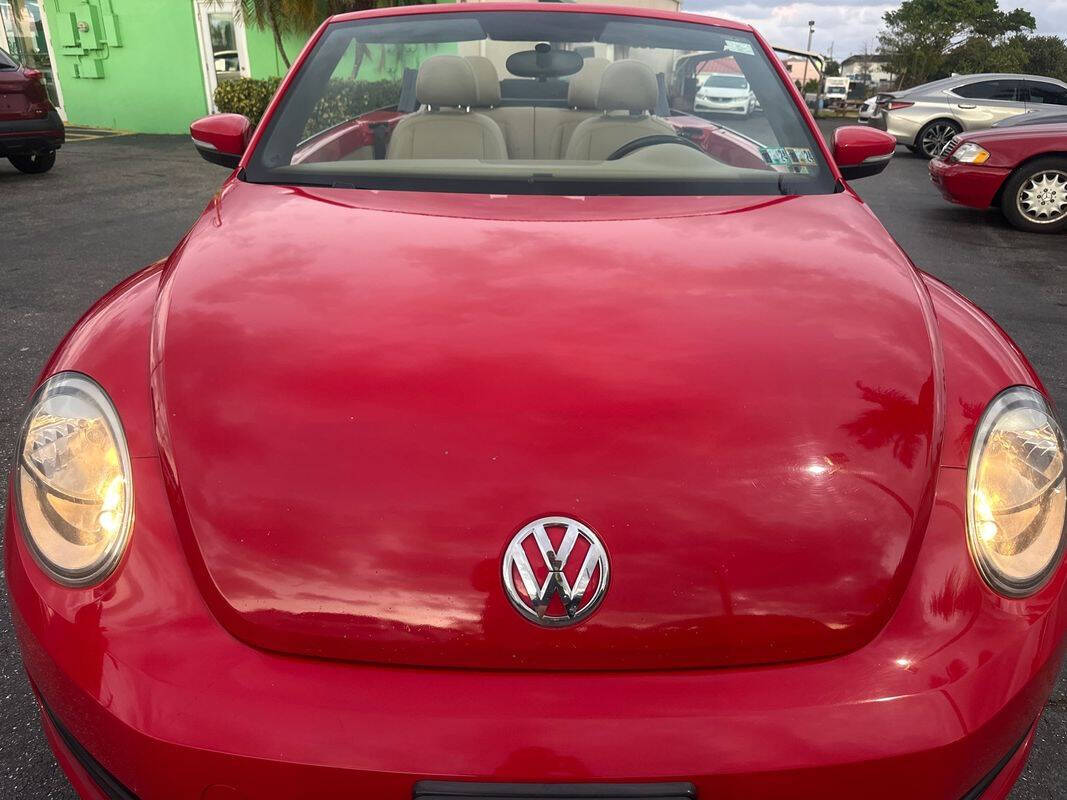 2013 Volkswagen Beetle Convertible for sale at Tropical Auto Sales in North Palm Beach, FL