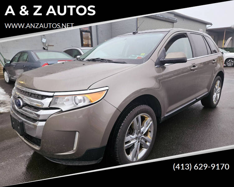 2013 Ford Edge for sale at A & Z AUTOS in Westfield MA