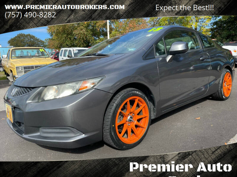 2013 Honda Civic for sale at Premier Auto Brokers in Virginia Beach VA