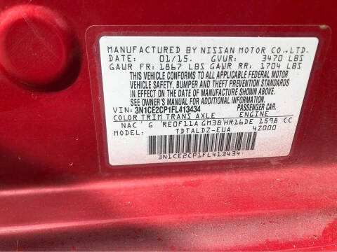 2015 Nissan Versa Note SL