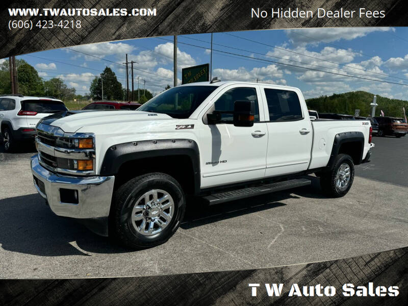 2018 Chevrolet Silverado 2500HD for sale at T W Auto Sales in Science Hill KY