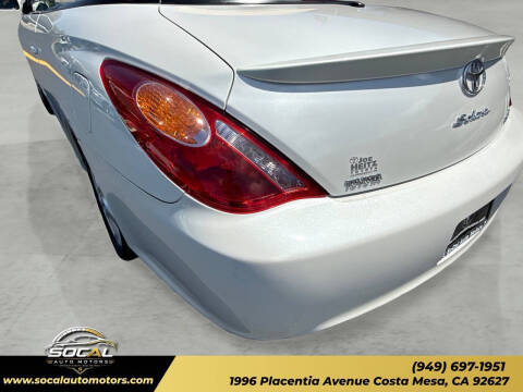 2006 Toyota Camry Solara SLE V6
