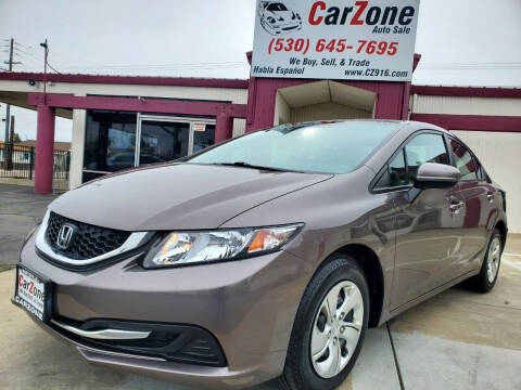 2014 Honda Civic for sale at CarZone in Marysville CA