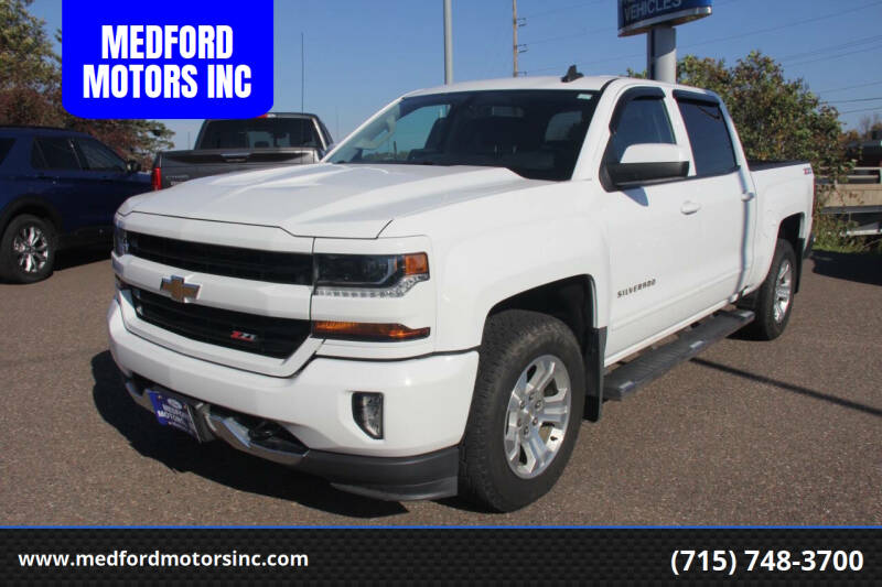 2017 Chevrolet Silverado 1500 for sale at MEDFORD MOTORS INC in Medford WI