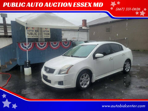 2011 Nissan Sentra for sale at PUBLIC AUTO AUCTION ESSEX MD in Essex MD