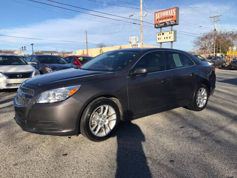 2013 Chevrolet Malibu for sale at Autohaus of Greensboro in Greensboro NC