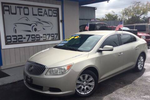 2013 Buick LaCrosse for sale at AUTO LEADS in Pasadena TX