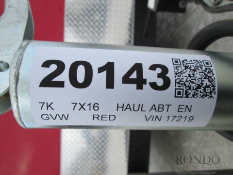 2026 Haul-About Enclosed Cargo PAN716TA2