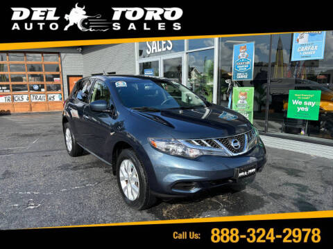 2012 Nissan Murano for sale at DEL TORO AUTO SALES in Auburn WA