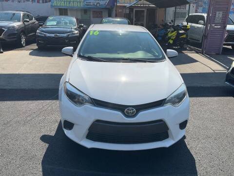 2016 Toyota Corolla for sale at 4530 Tip Top Car Dealer Inc in Bronx NY