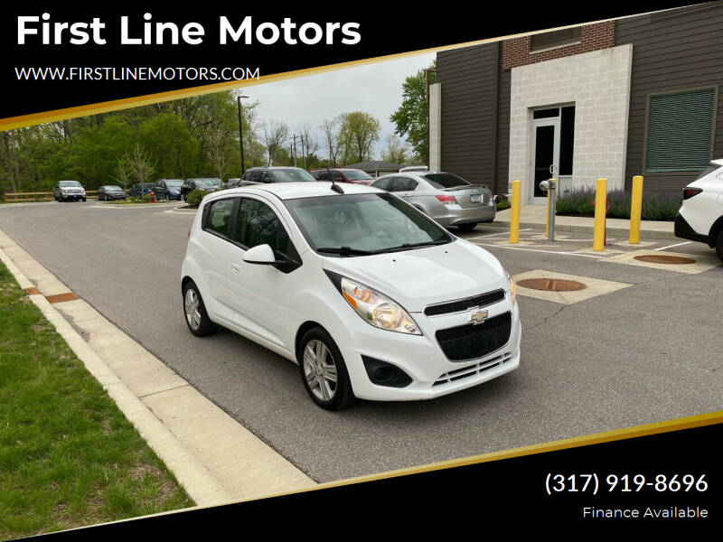 2015 Chevrolet Spark for sale at First Line Motors in Brownsburg IN