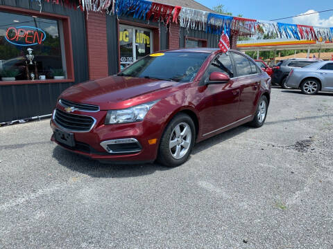 2015 Chevrolet Cruze for sale at JC Auto Sales,LLC in Brazil IN