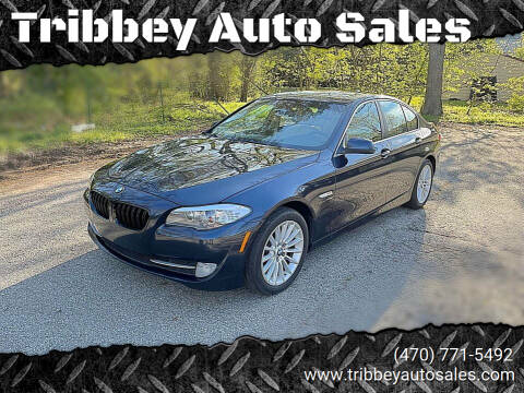 2011 BMW 5 Series for sale at Tribbey Auto Sales in Stockbridge GA