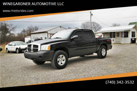 2006 Dodge Dakota for sale at WINEGARDNER AUTOMOTIVE LLC in New Lexington OH