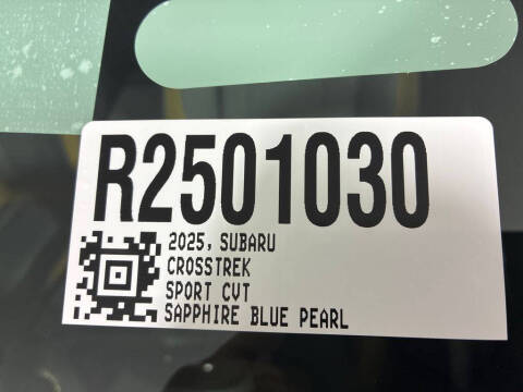 2025 Subaru Crosstrek Sport