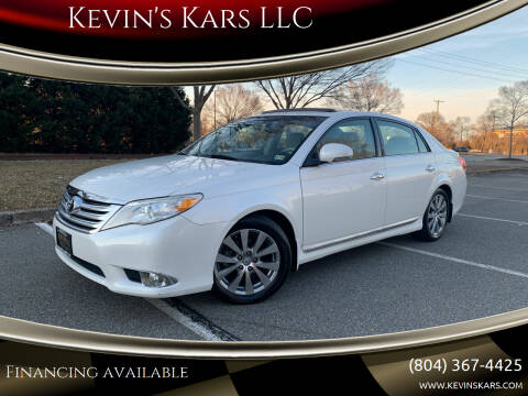 2011 Toyota Avalon for sale at Kevin's Kars LLC in Richmond VA