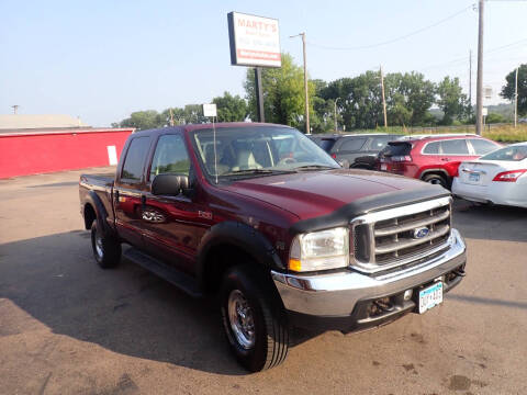 2004 Ford F-250 Super Duty for sale at Marty's Auto Sales in Savage MN