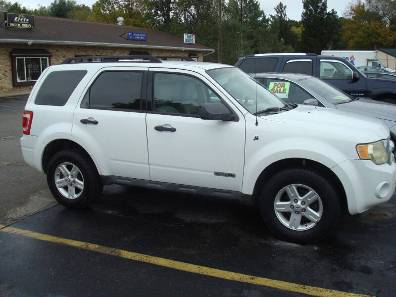 2008 Ford Escape Hybrid for sale at Great Lakes Car Connection in Metamora MI