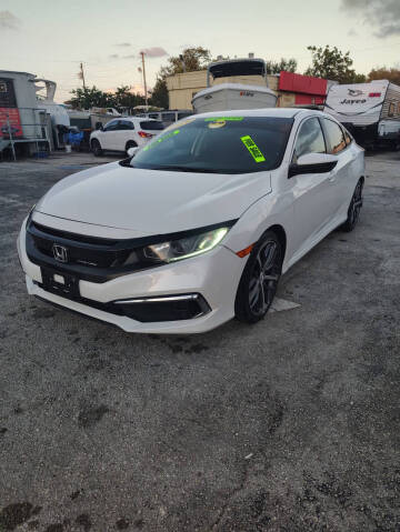 2019 Honda Civic for sale at Vicky Auto Sales llc in Miami FL