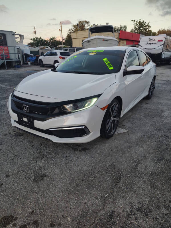 2019 Honda Civic for sale at Vicky Auto Sales llc in Miami FL