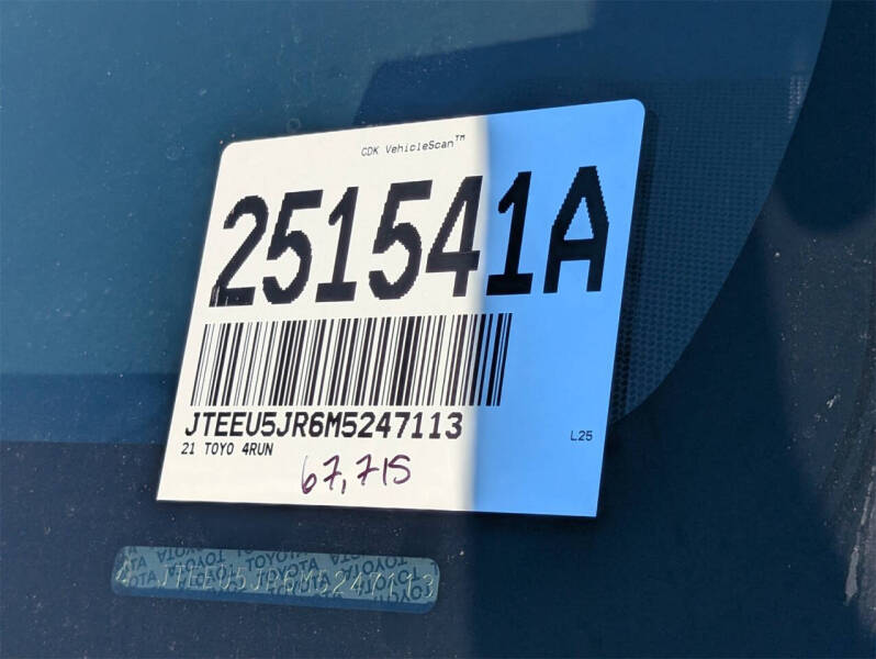 2021 Toyota 4Runner SR5